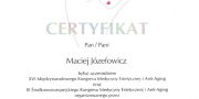 Zertifikat - Maciej Józefowicz