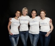Die Patientin während der Fotosession