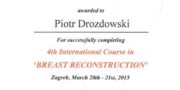 Zertifikat - Piotr Drozdowski