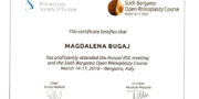 Zertifikat - Magdalena Bugaj